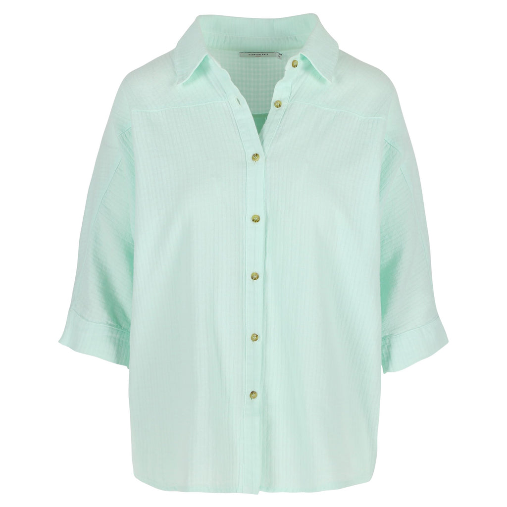 Blouses lange mouw groen Hampton Bays