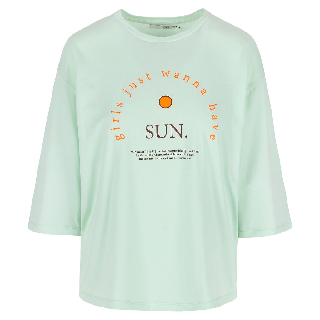 T-shirts korte mouw groen Hampton Bays