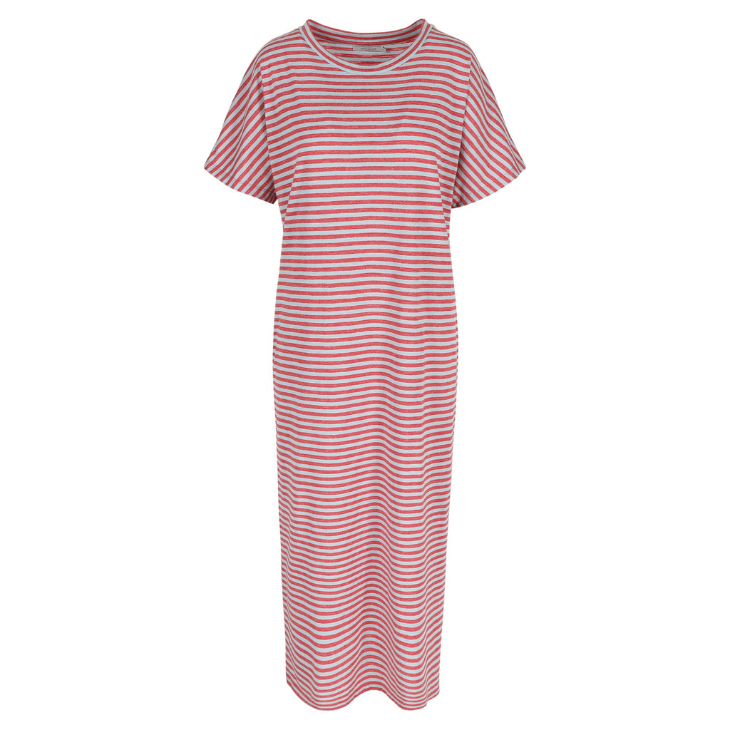Jurken korte mouw rood Hampton Bays