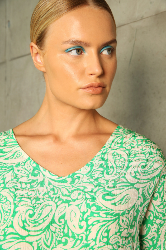 Jumpsuits korte mouw groen Hampton Bays