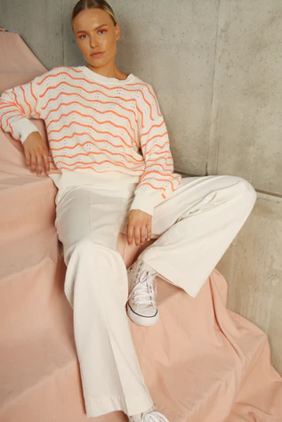 Broeken wit Hampton Bays