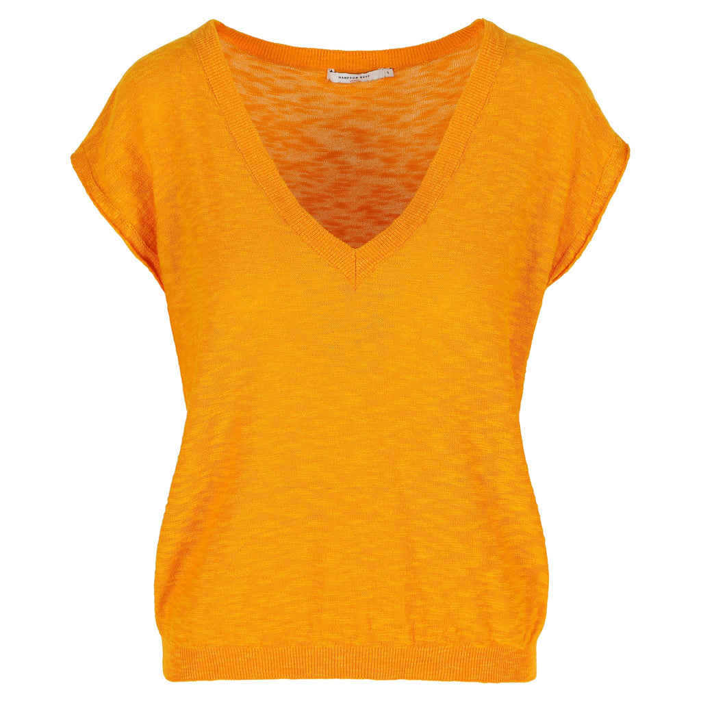 T-shirts korte mouw oranje Hampton Bays