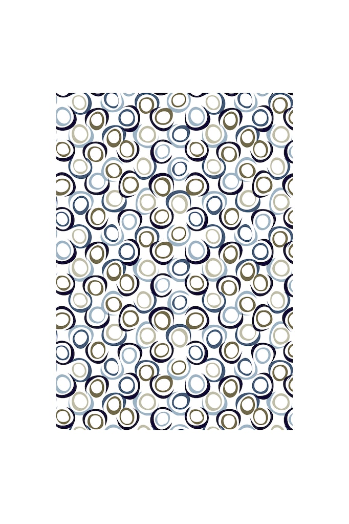 Hemden korte mouw blauw R.B. Boston