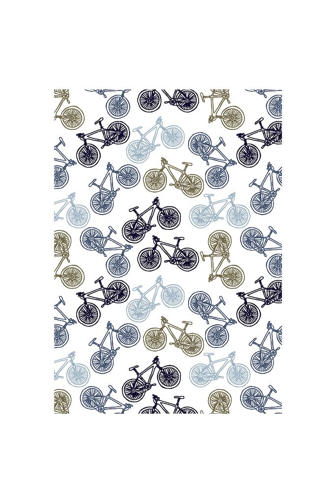 Hemden korte mouw blauw R.B. Boston