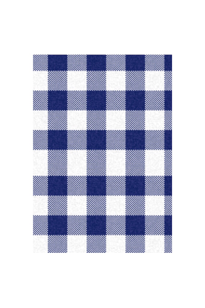 Hemden korte mouw navy R.B. Boston