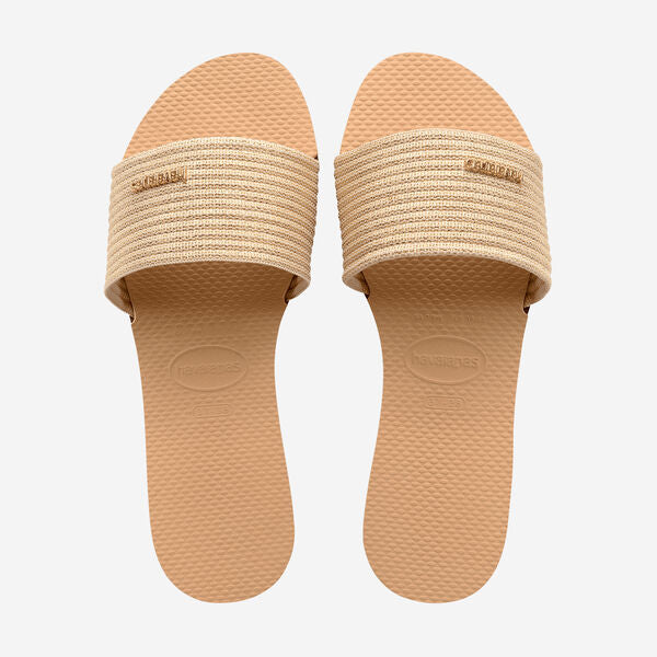 Slippers goud Havaianas