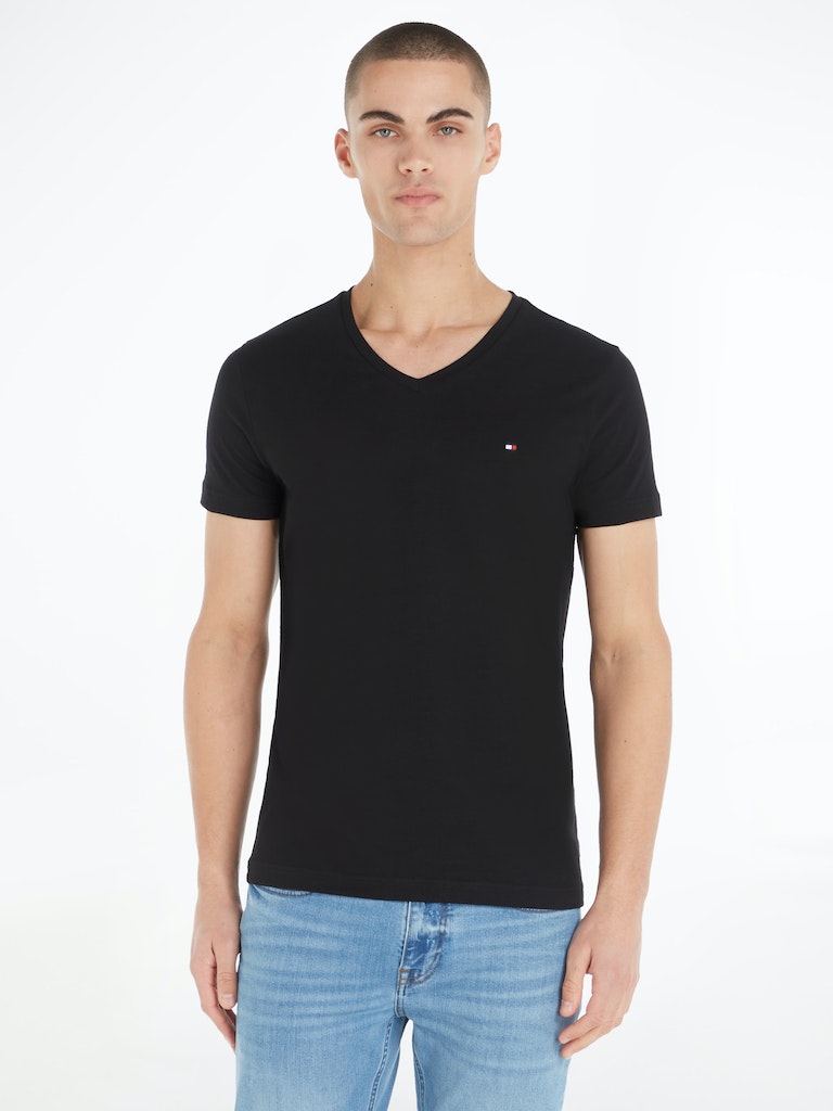 T-shirts korte mouw zwart Tommy Hilfiger