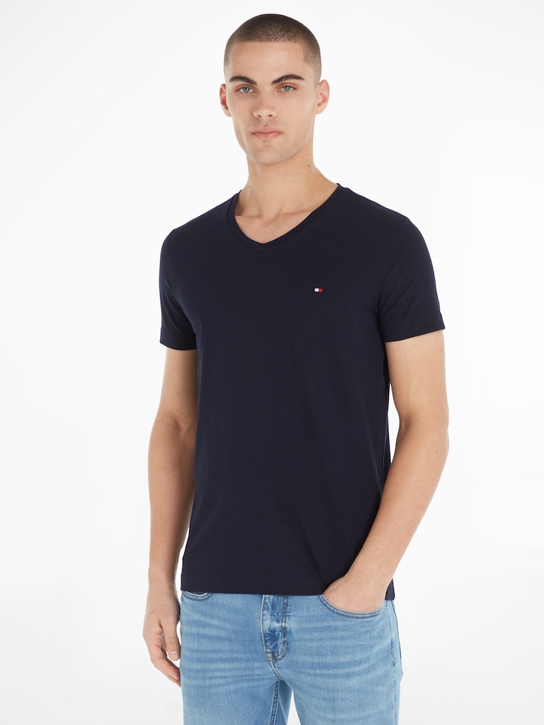 T-shirts korte mouw navy Tommy Hilfiger