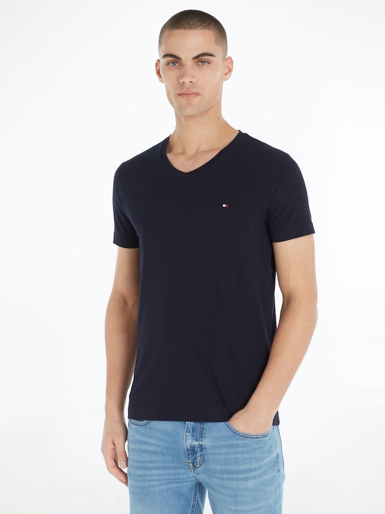 T-shirts korte mouw navy Tommy Hilfiger