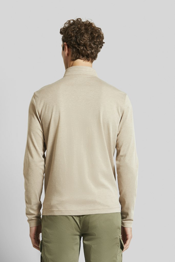 Polo's lange mouw bruin Bugatti