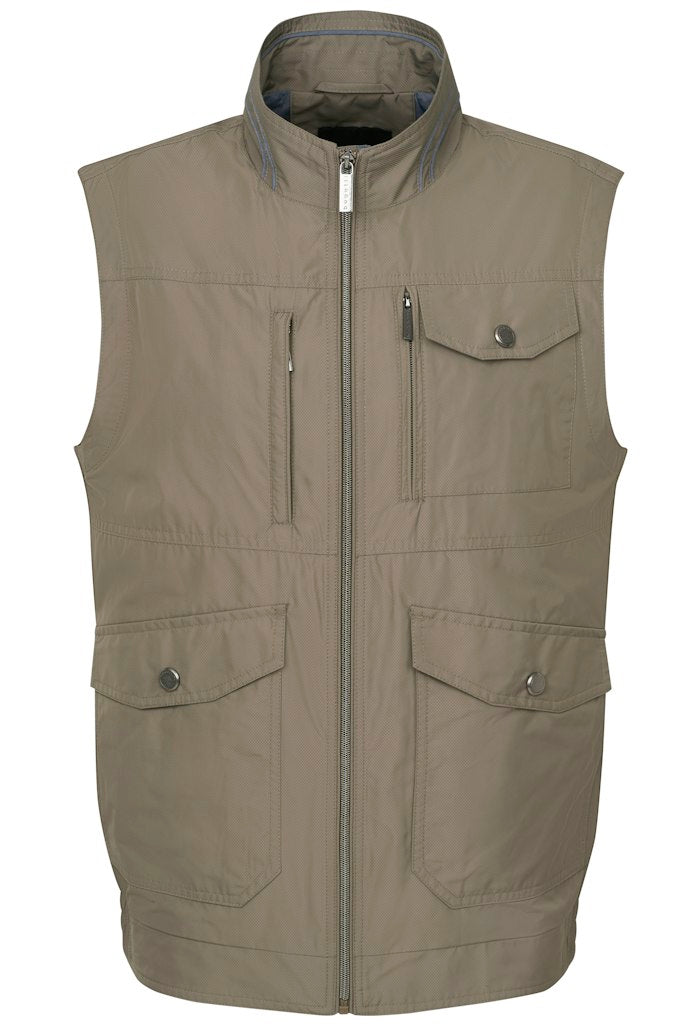 Bodywarmers groen Bugatti