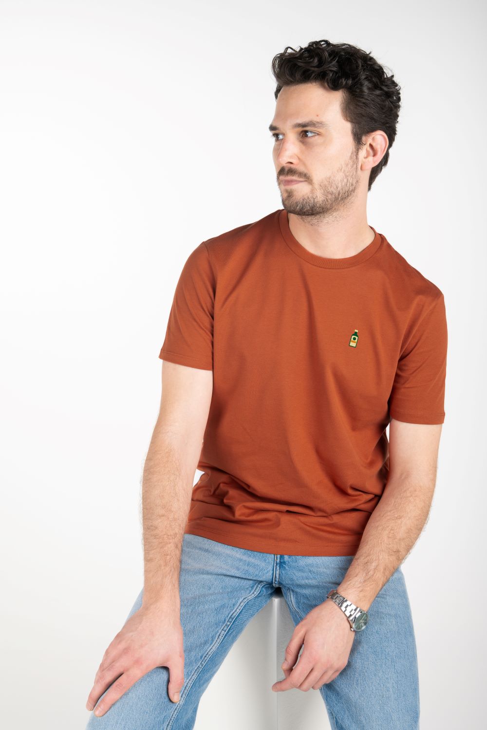 T-shirts korte mouw oranje STRØM