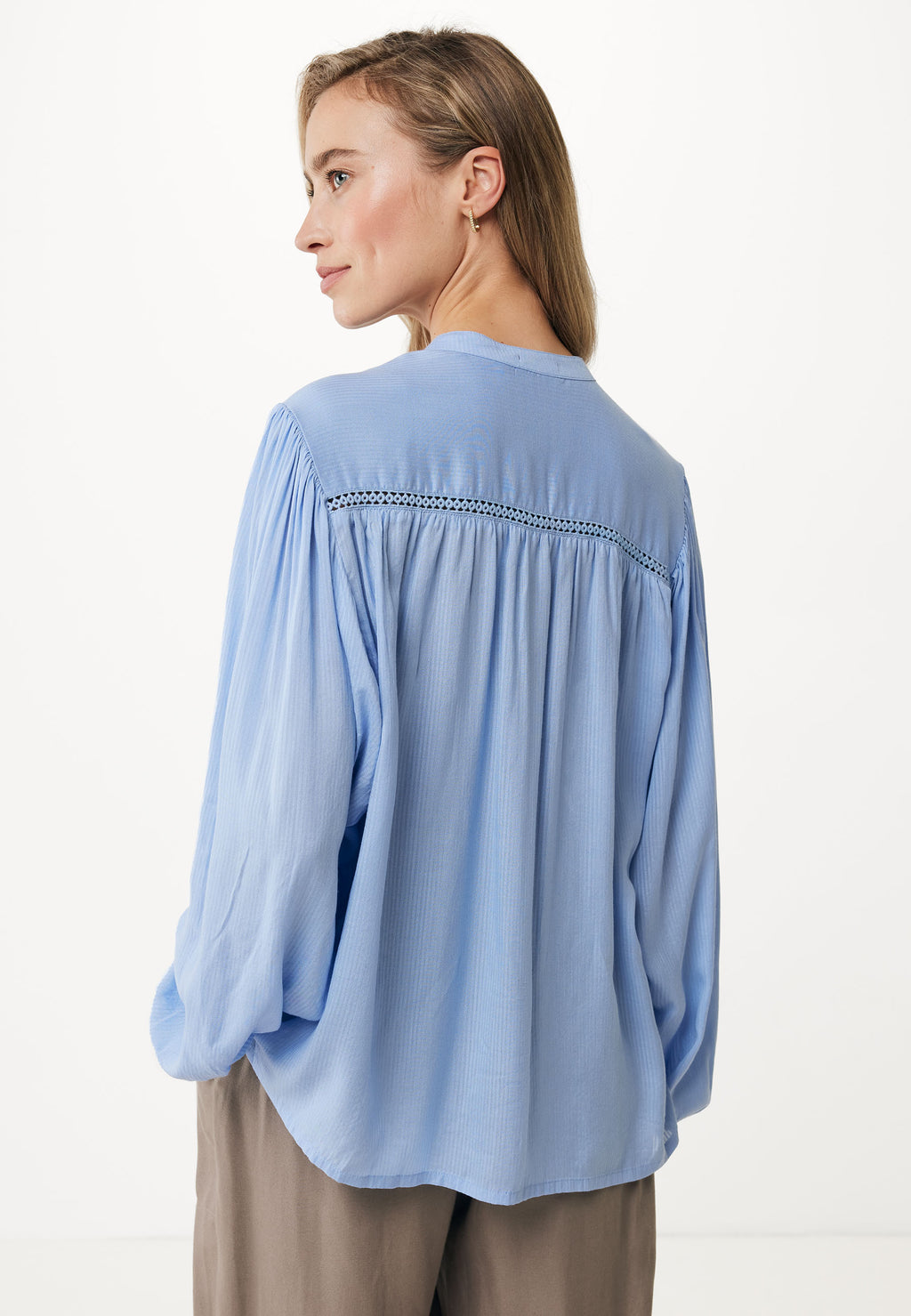 Blouses lange mouw paars Mexx