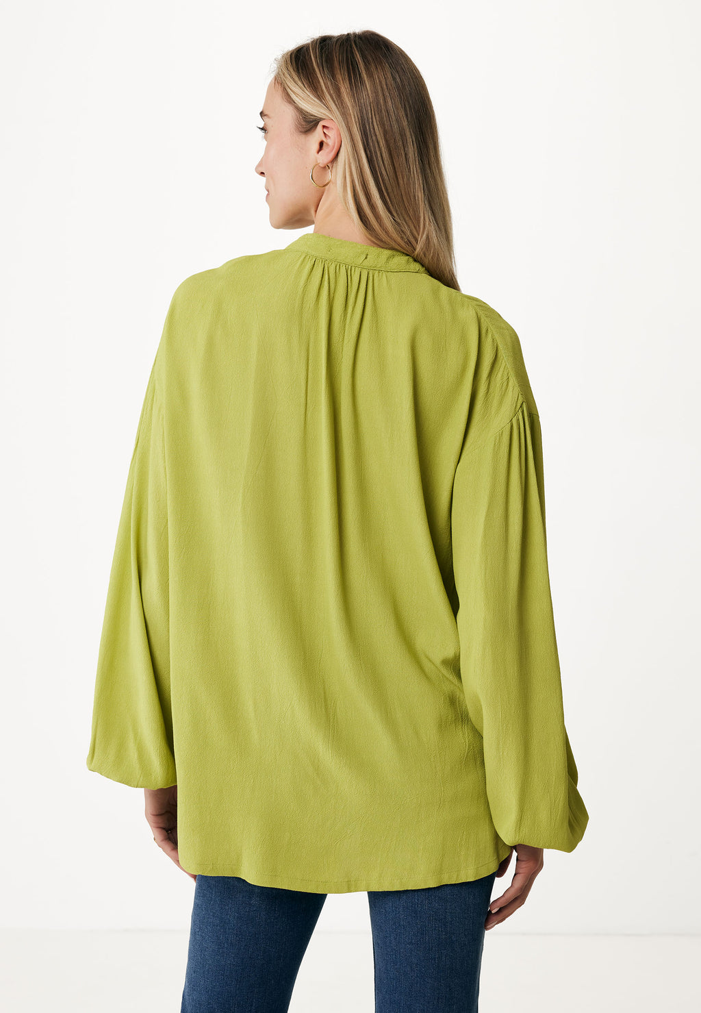 Blouses lange mouw groen Mexx