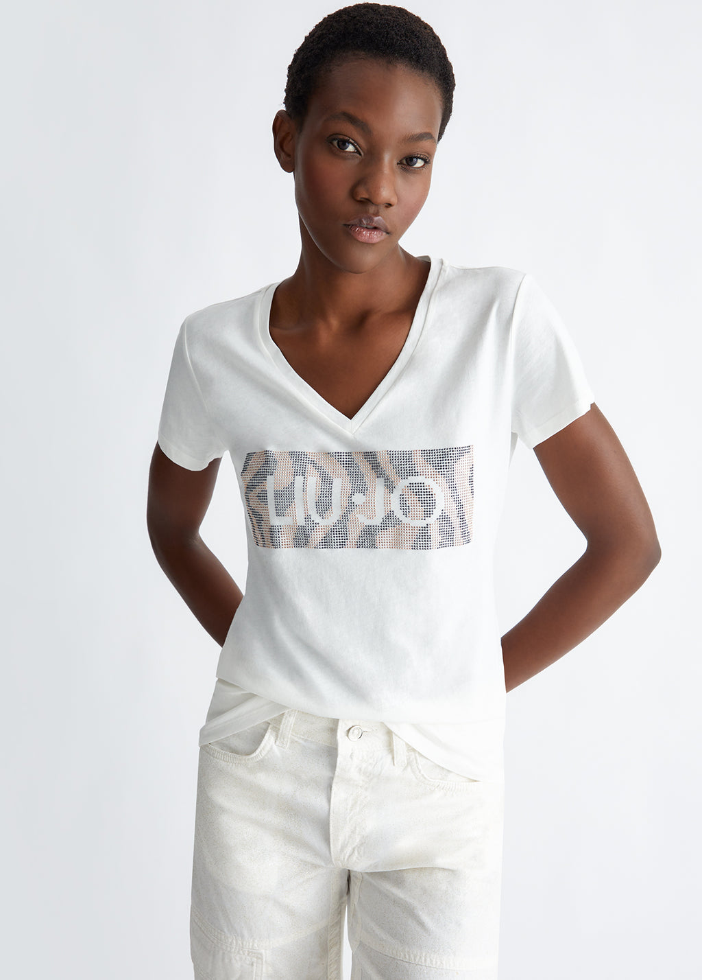 T-shirts korte mouw wit Liu Jo