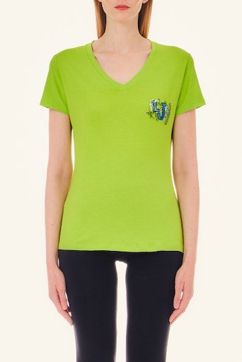 T-shirts korte mouw groen Liu Jo
