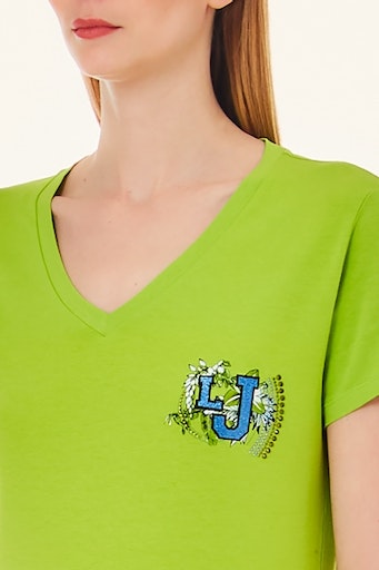 T-shirts korte mouw groen Liu Jo