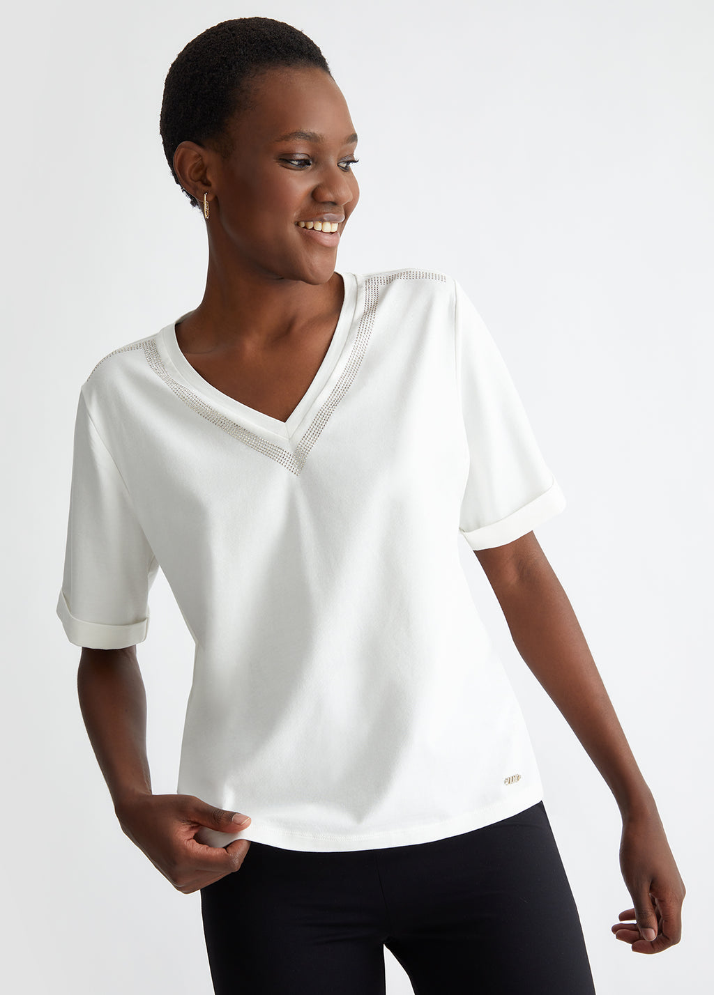 T-shirts korte mouw beige Liu Jo
