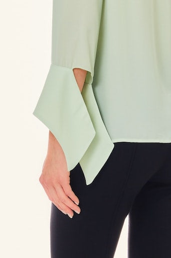 Blouses lange mouw groen Liu Jo Black