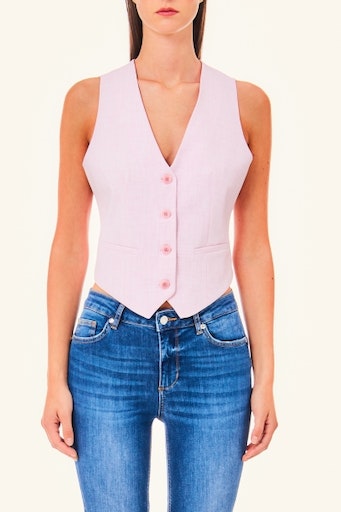 Gilets roze Liu Jo
