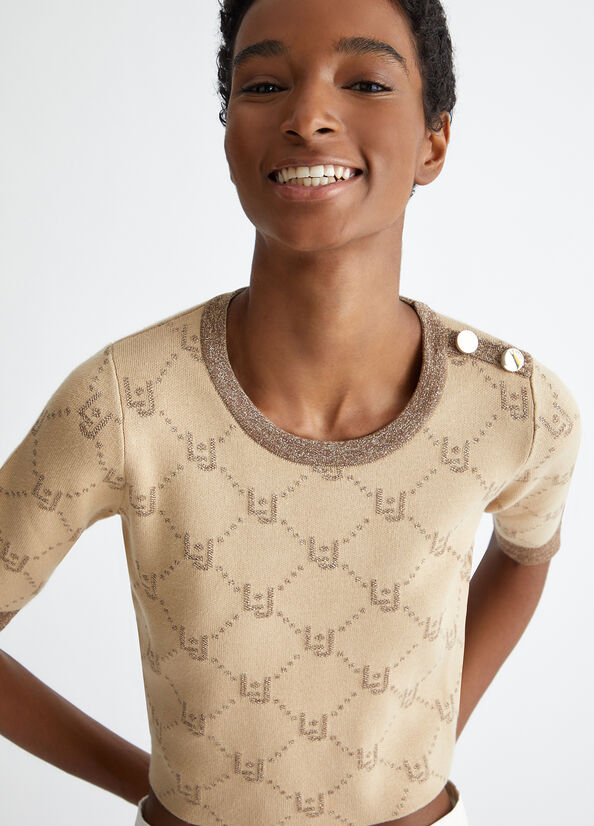 Sweaters paars Liu Jo