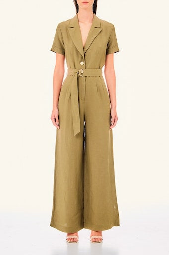 Jumpsuits korte mouw groen Liu Jo