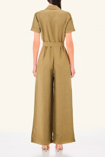Jumpsuits korte mouw groen Liu Jo