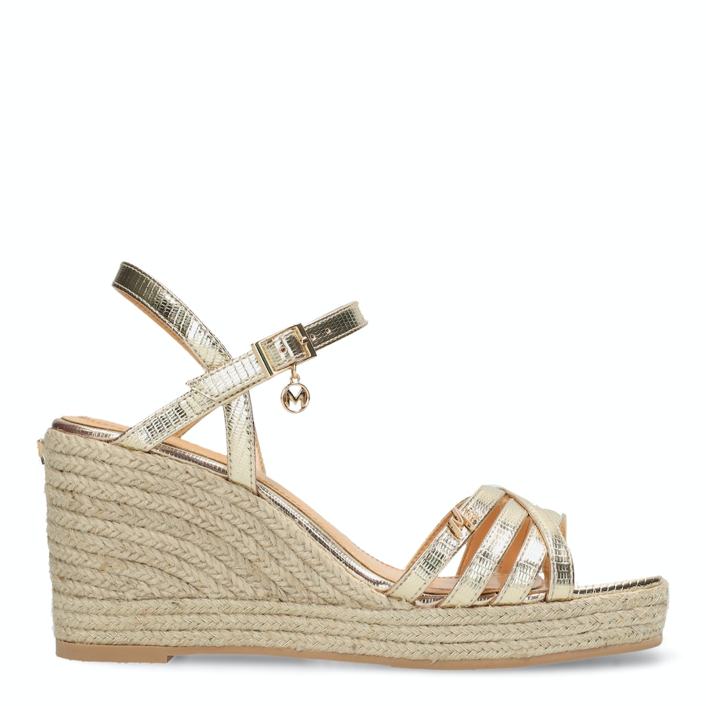 Sandalen goud Mexx