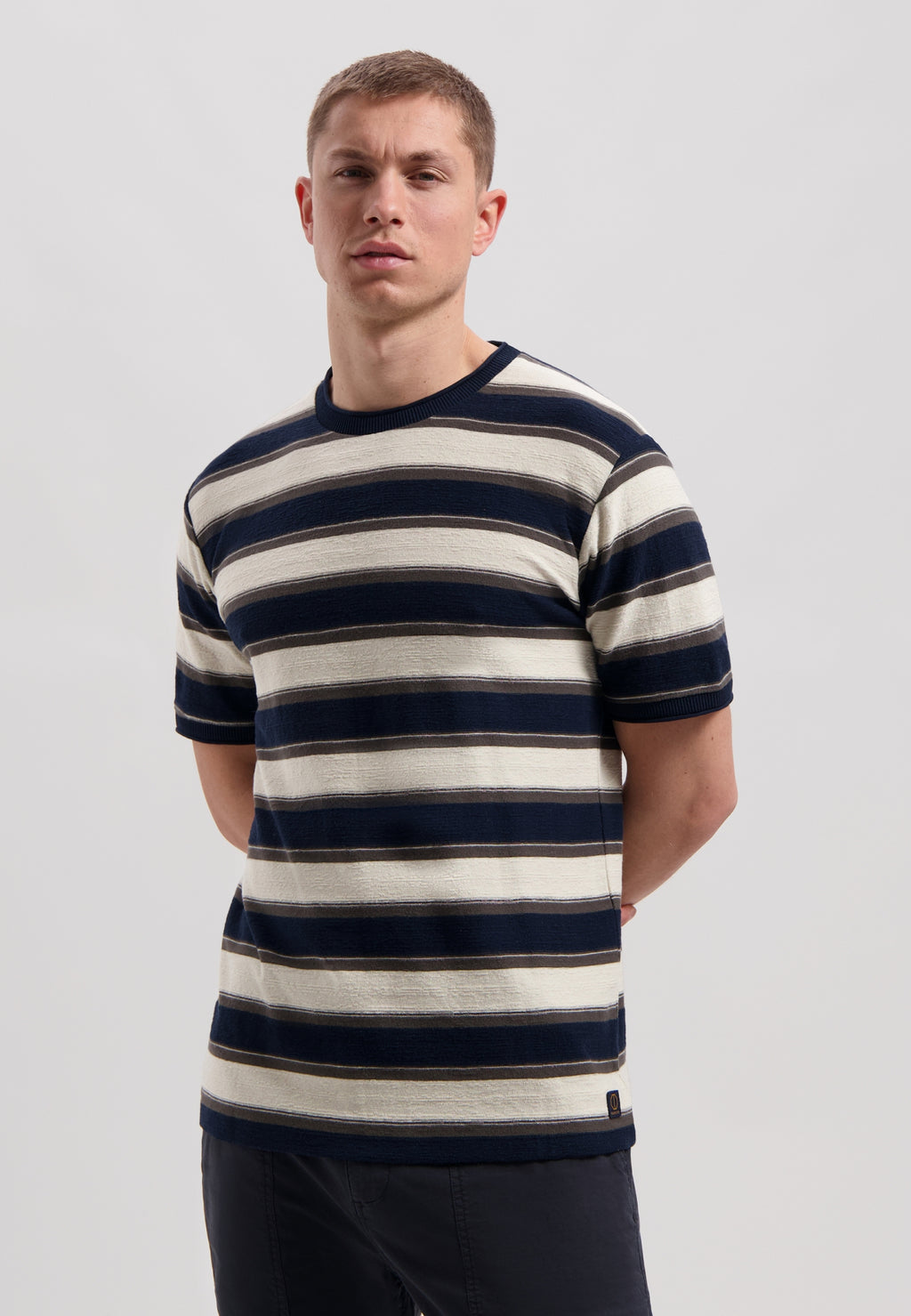 T-shirts korte mouw navy Dstrezzed