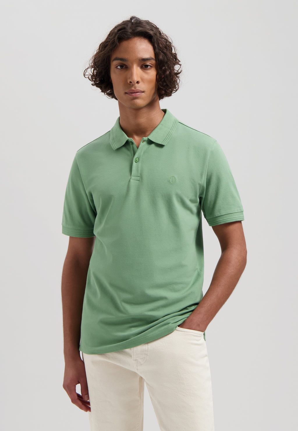 Polo's korte mouw groen Dstrezzed