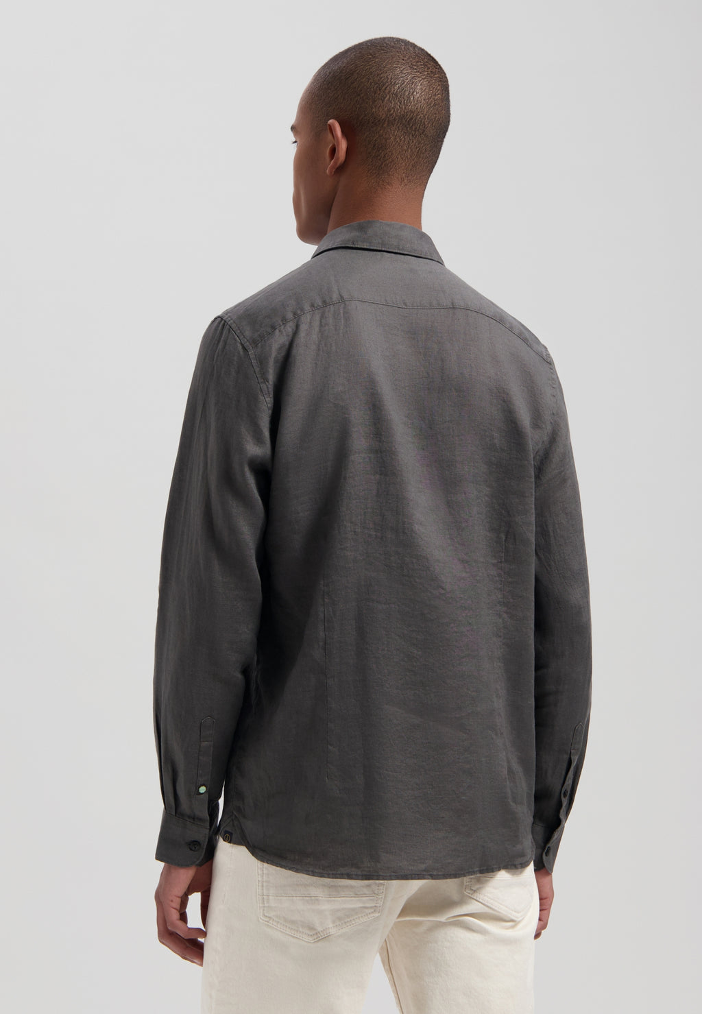 Hemden lange mouw grijs Dstrezzed