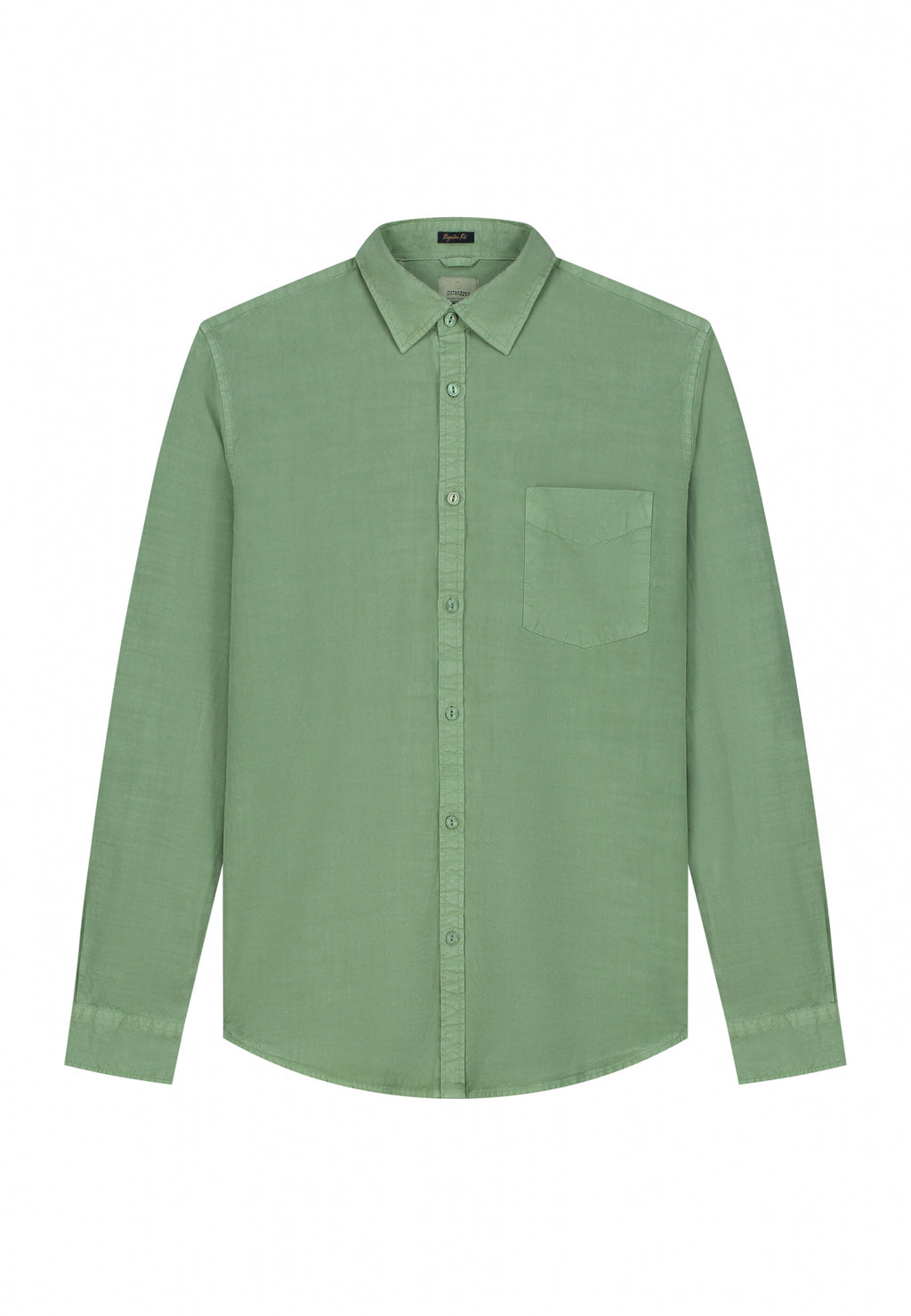Hemden lange mouw groen Dstrezzed