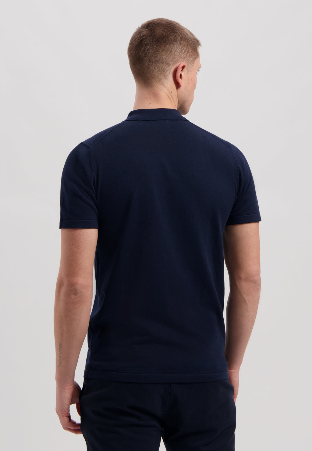 Polo's korte mouw navy Dstrezzed