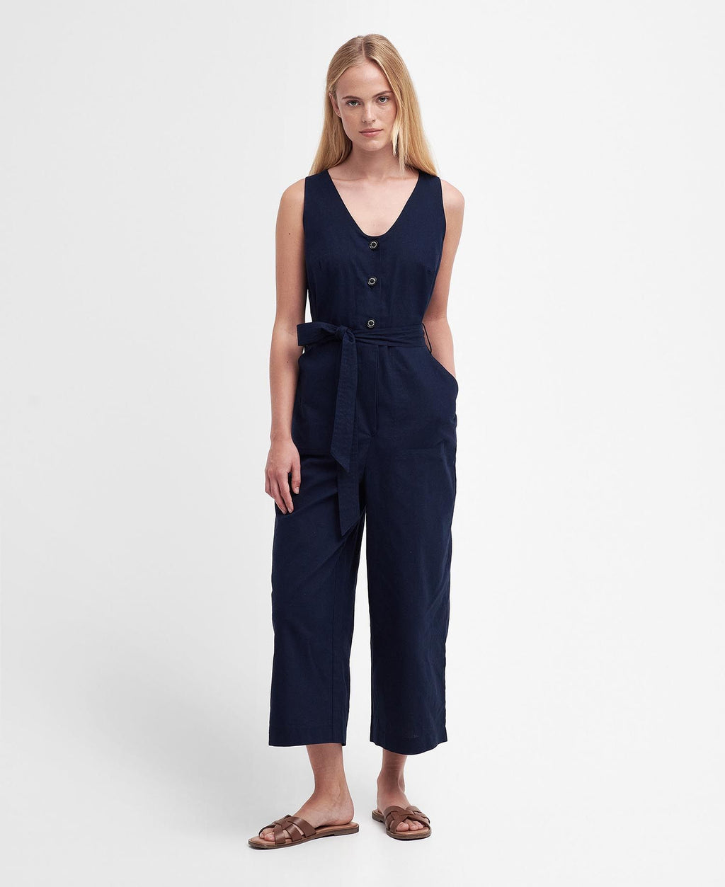Jumpsuits zonder mouw navy Barbour