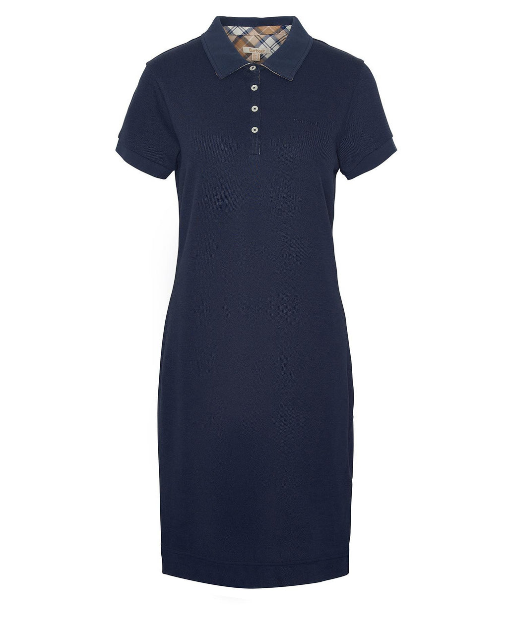 Jurken korte mouw navy Barbour