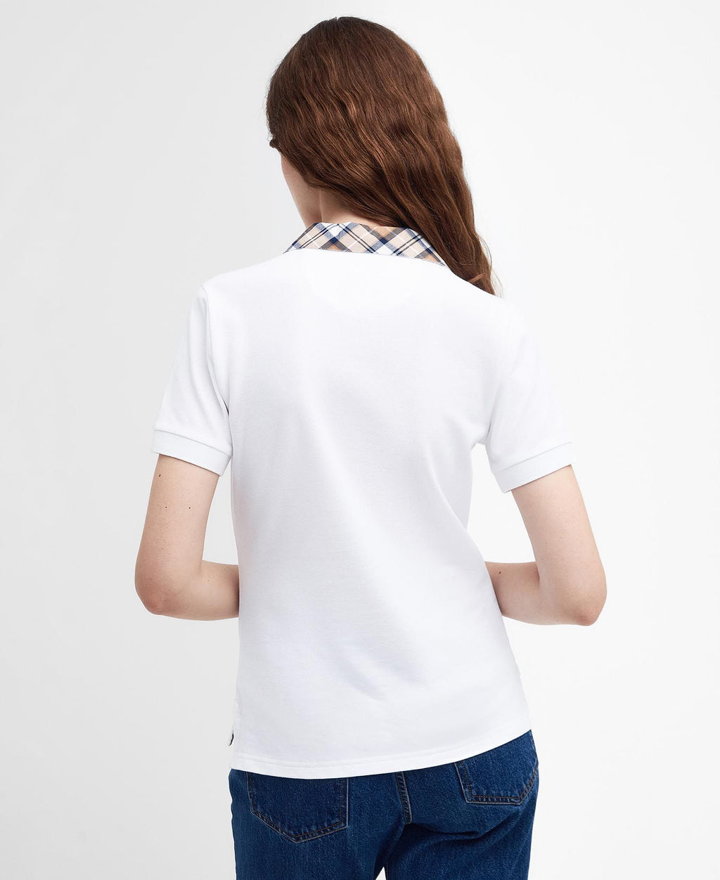 Polo's korte mouw wit Barbour