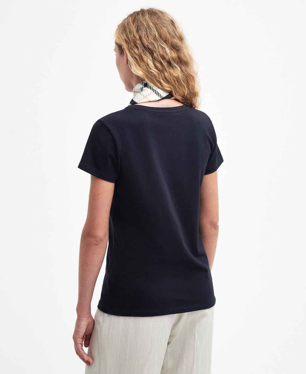 T-shirts korte mouw navy Barbour