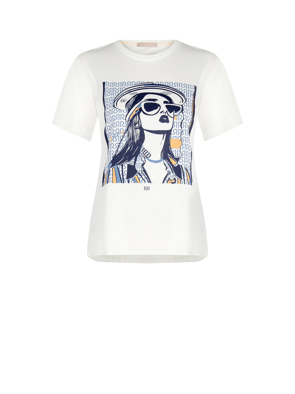 T-shirts korte mouw beige Rinascimento