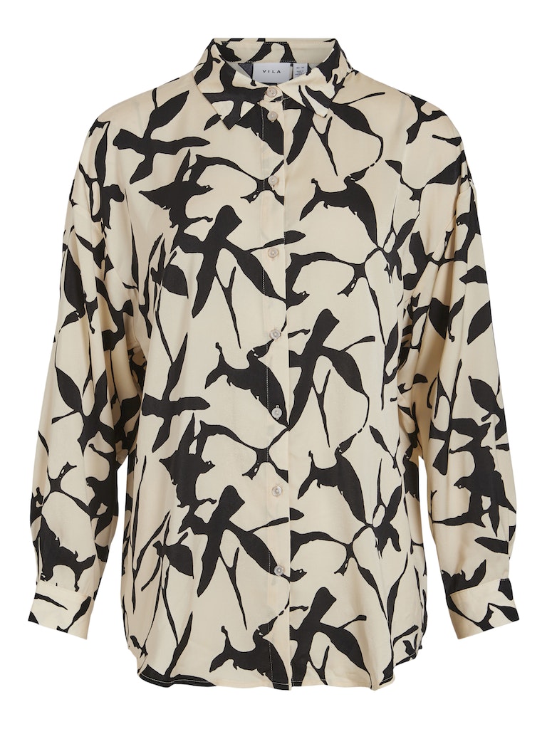 Blouses lange mouw beige VILA