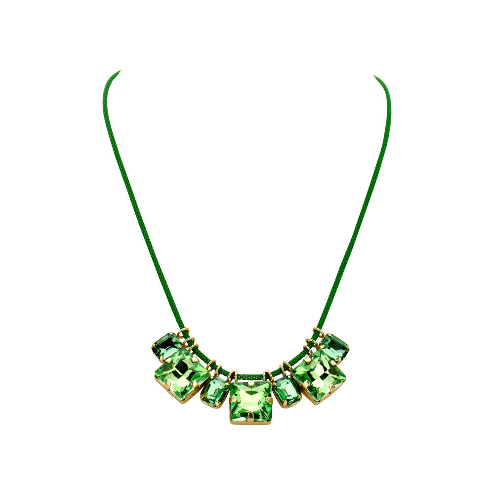 Juwelen groen Les Cordes
