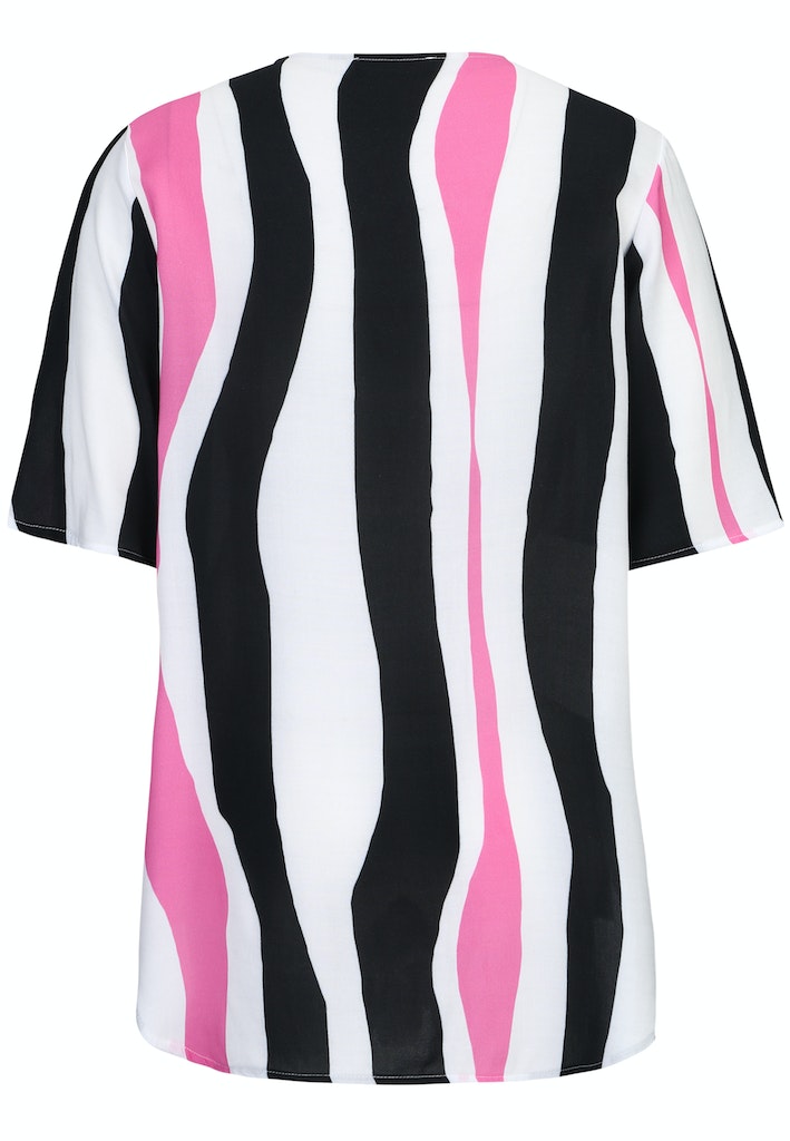 Blouses korte mouw rood Doris Streich