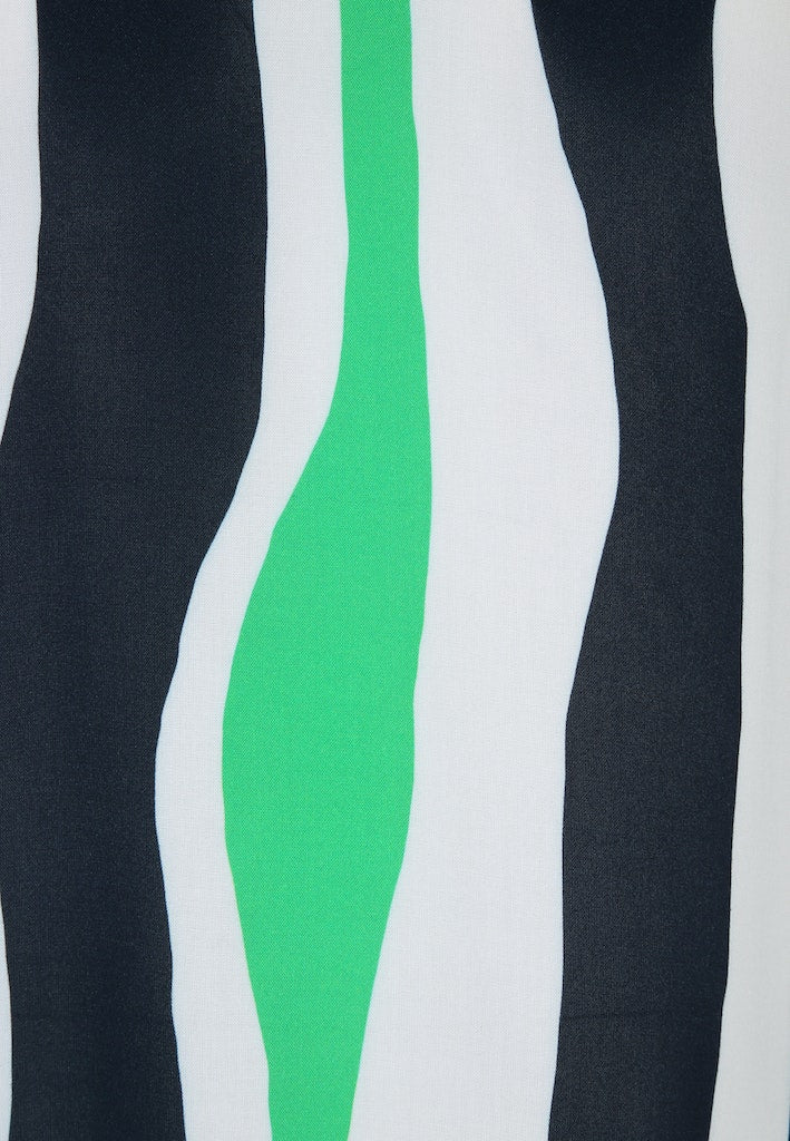 Blouses korte mouw navy Doris Streich