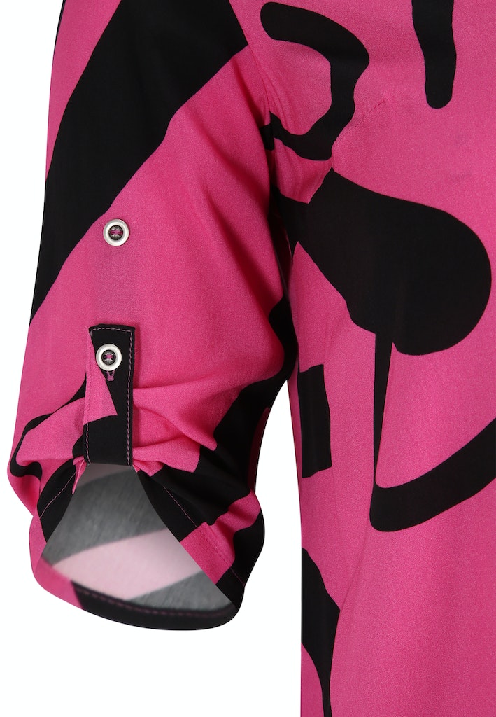 Blouses korte mouw rood Doris Streich