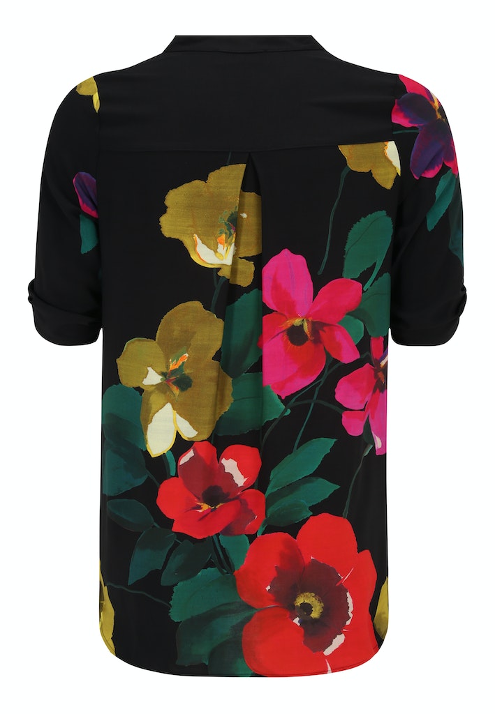 Blouses korte mouw multicolor Doris Streich