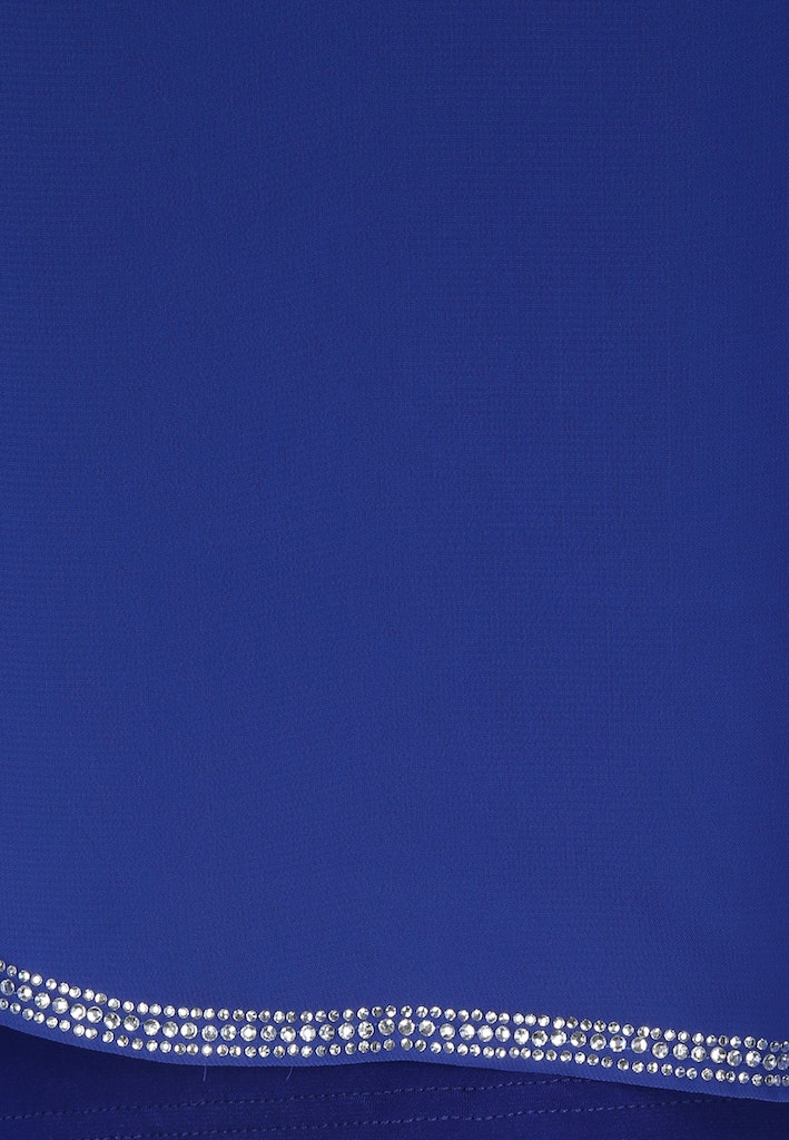 Blouses korte mouw blauw Doris Streich