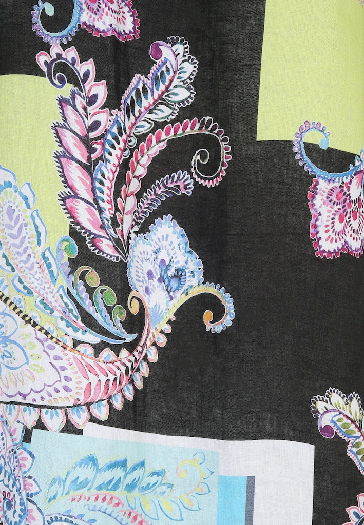 Jurken lange mouw multicolor Doris Streich