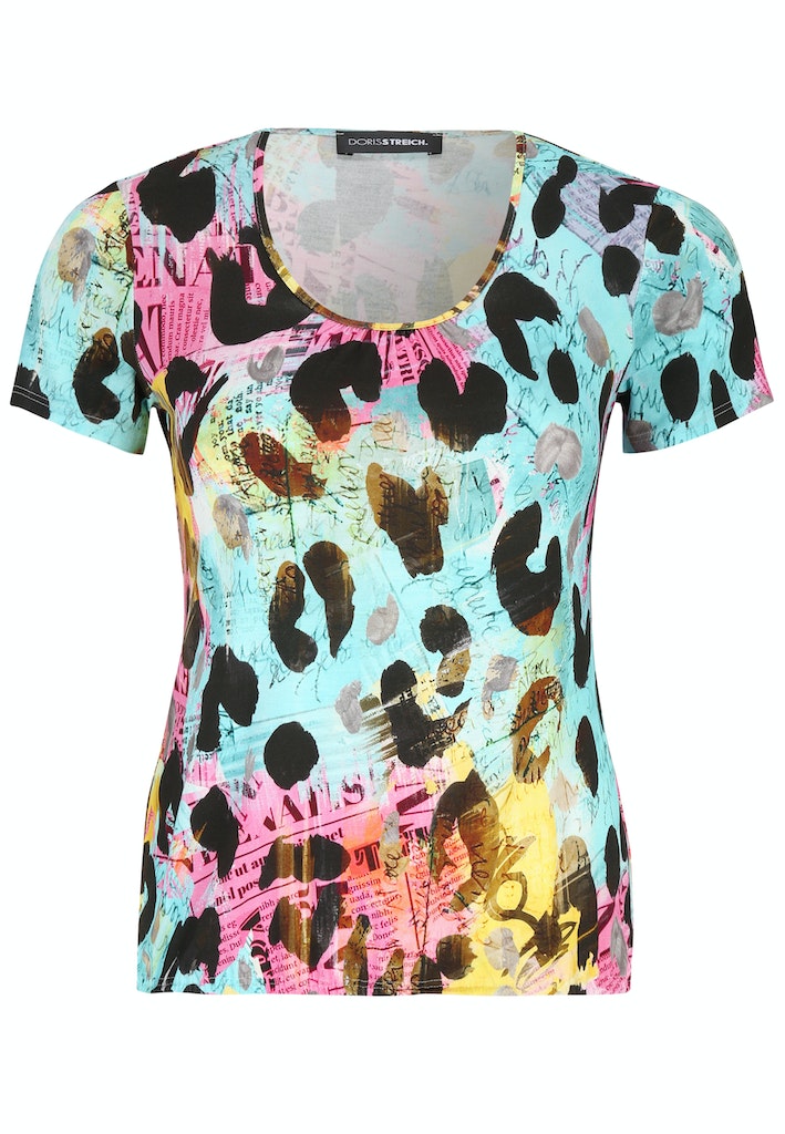 T-shirts korte mouw rood Doris Streich