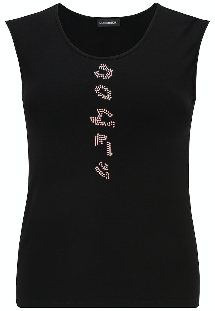 Tops zwart Doris Streich