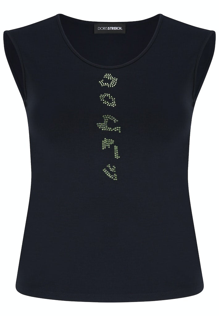 Tops navy Doris Streich