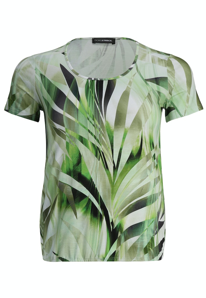 T-shirts korte mouw groen Doris Streich
